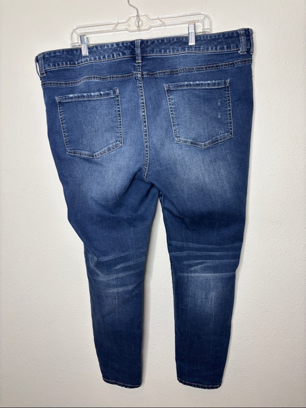 Maurices size 22W Regular Dark Blue Skinny Jeans - Picture 5 of 10